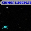 COSMOS J100036.56+013254.1
