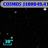 COSMOS J100049.41+013253.2