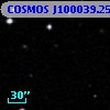 COSMOS J100039.25+013253.5