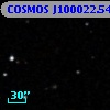 COSMOS J100022.54+013250.8