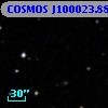 COSMOS J100023.88+013246.7