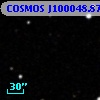 COSMOS J100048.87+013249.3