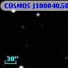 COSMOS J100040.50+013249.2