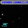COSMOS J100022.29+013250.2