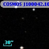 COSMOS J100042.10+013245.3