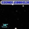 COSMOS J100043.38+013247.0