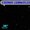 COSMOS J100035.55+013242.0