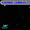 COSMOS J100035.72+013243.1