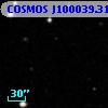 COSMOS J100039.31+013243.4