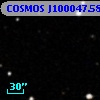 COSMOS J100047.58+013243.1