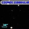 COSMOS J100041.48+013242.7