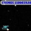COSMOS J100039.80+013242.2