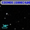 COSMOS J100024.00+013239.4