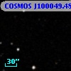 COSMOS J100049.48+013236.5