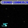 COSMOS J100039.26+013234.9