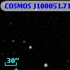 COSMOS J100051.71+013233.1