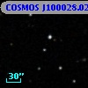 COSMOS J100028.02+013231.7