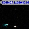 COSMOS J100042.98+013234.1