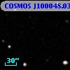 COSMOS J100048.03+013231.8