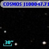 COSMOS J100047.71+013228.4
