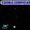 COSMOS J100042.60+013231.2