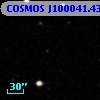 COSMOS J100041.43+013220.5