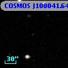 COSMOS J100041.64+013220.5