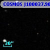 COSMOS J100037.90+013216.7