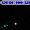 COSMOS J100043.08+013212.5