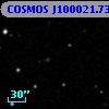 COSMOS J100021.73+013207.8