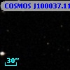 COSMOS J100037.11+013208.0