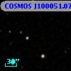 COSMOS J100051.07+013207.5