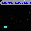COSMOS J100033.41+013204.7
