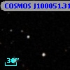 COSMOS J100051.31+013205.7