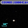 COSMOS J100042.64+013202.9