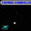COSMOS J100042.47+013203.5