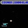 COSMOS J100041.48+013203.8