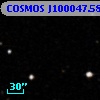 COSMOS J100047.58+013204.4