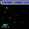 COSMOS J100023.97+013203.5