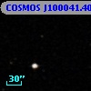 COSMOS J100041.40+013200.5
