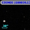 COSMOS J100038.52+013157.8