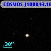 COSMOS J100043.10+013155.6