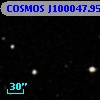 COSMOS J100047.95+013156.2