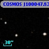 COSMOS J100047.82+013154.9