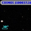 COSMOS J100037.56+013153.3
