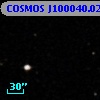 COSMOS J100040.02+013151.7
