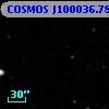 COSMOS J100036.78+013150.4