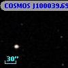 COSMOS J100039.69+013153.5
