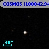 COSMOS J100042.94+013150.8