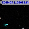 COSMOS J100036.64+013143.6